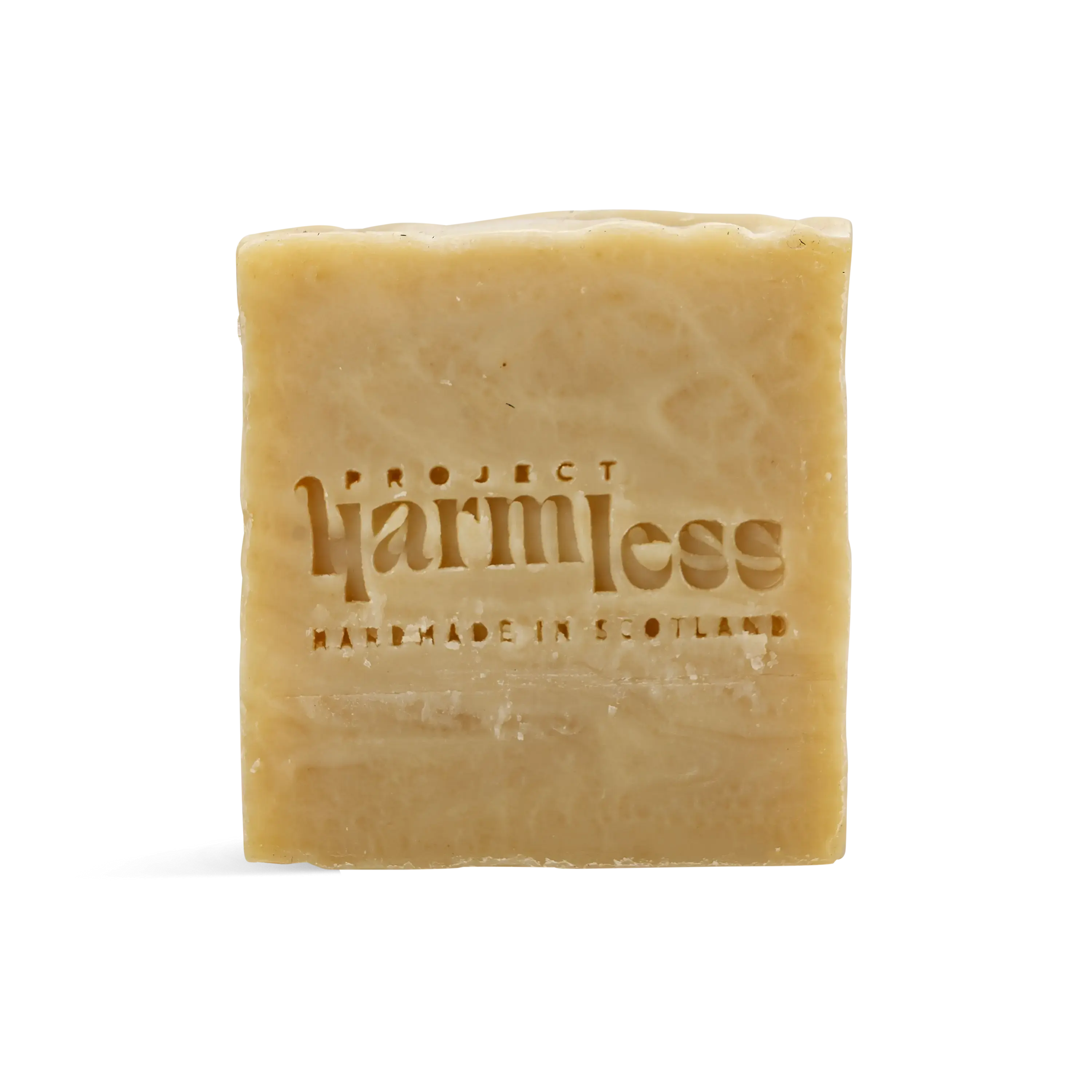 Harmless Apothecary lavender and chamomile calming dog shampoo bar handmade in Scotland plastic-free
