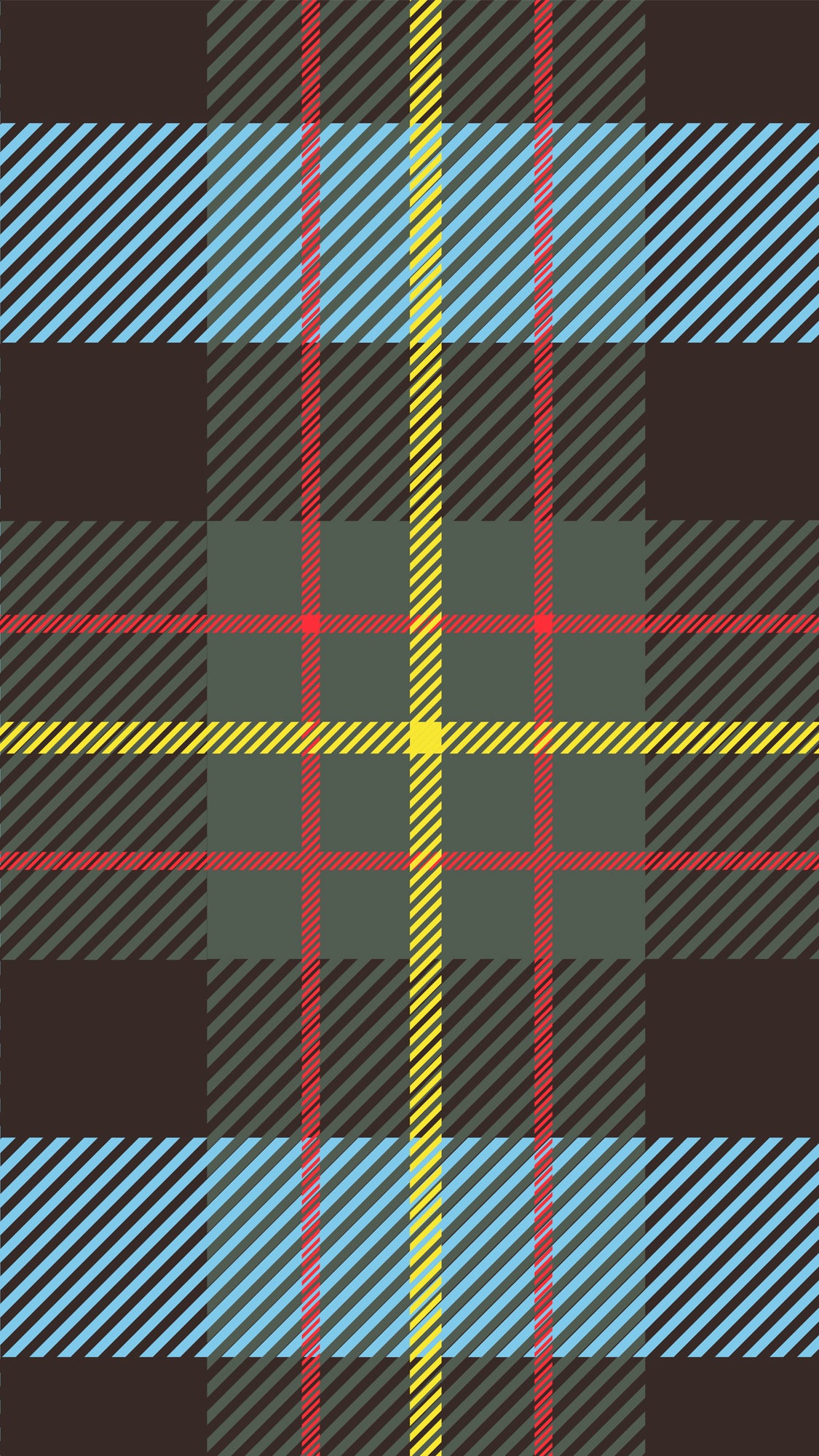 Mobile version of a digital graphic of the MacLaren Collection Tartan by Project Harmless, showcasing the deep green and blue hues of this historic Scottish tartan. Inspired by the heritage of Clan MacLaren, this design reflects the rich tradition of Scottish craftsmanship and sustainable fashion.