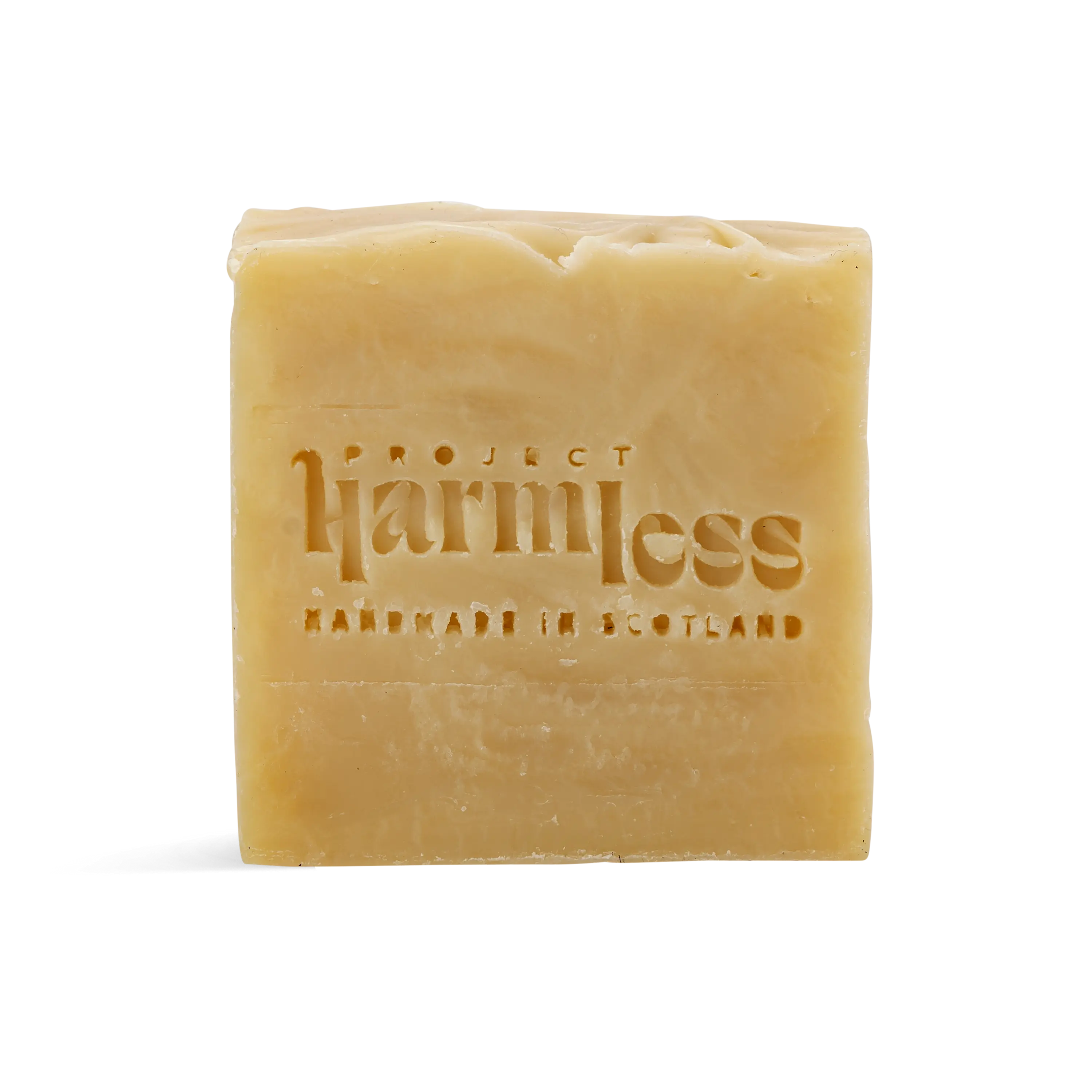Project Harmless handmade Rosemary & Peppermint Shampoo Bar – vegan organic essential oil solid hair care bar, plastic-free and slow-cured in Scotland.